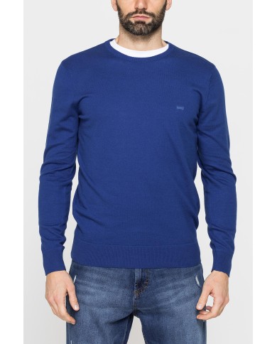 MAGLIA GIROCOLLO IN COTONE  ORGANICO