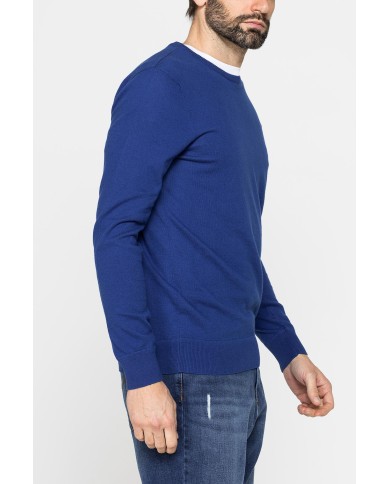 MAGLIA GIROCOLLO IN COTONE  ORGANICO