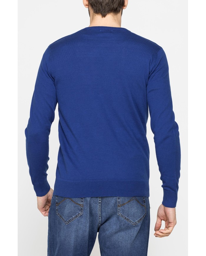 MAGLIA GIROCOLLO IN COTONE  ORGANICO