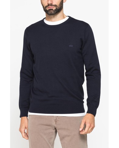 MAGLIA GIROCOLLO IN COTONE  ORGANICO