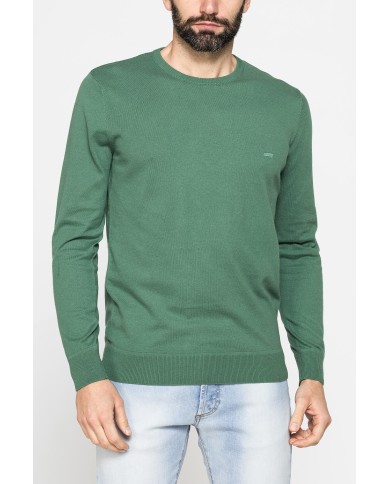 MAGLIA GIROCOLLO IN COTONE  ORGANICO