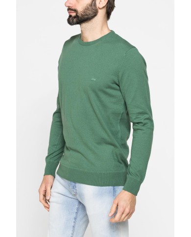 MAGLIA GIROCOLLO IN COTONE  ORGANICO