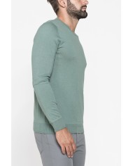 MAGLIA GIROCOLLO IN COTONE ORGANICO MAGLIA GIROCOLLO IN COTONE ORGANICO
