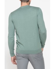 MAGLIA GIROCOLLO IN COTONE ORGANICO MAGLIA GIROCOLLO IN COTONE ORGANICO