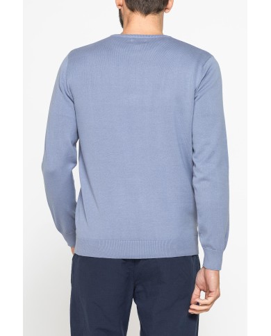 MAGLIA GIROCOLLO IN COTONE  ORGANICO