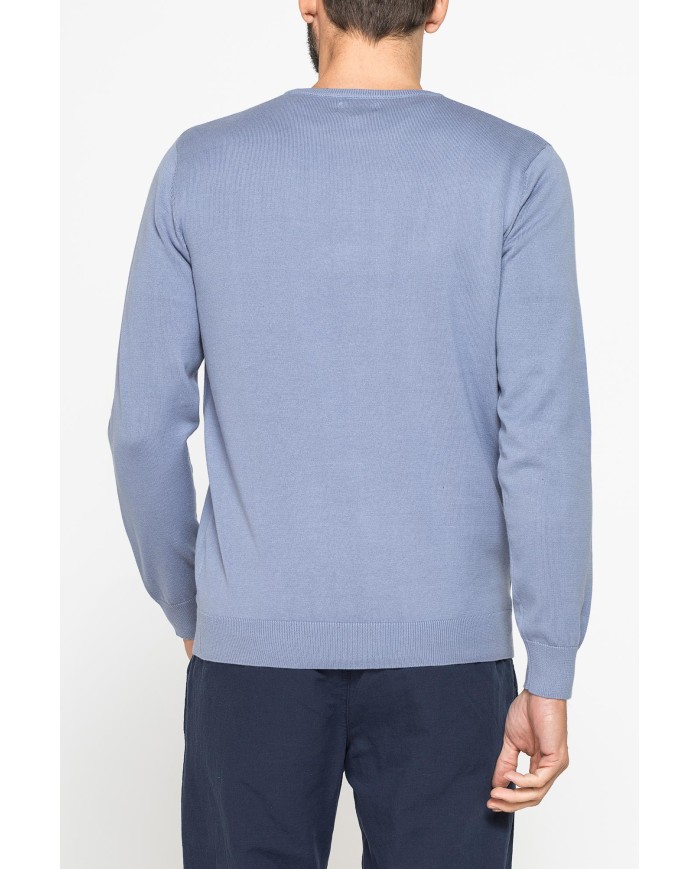 MAGLIA GIROCOLLO IN COTONE  ORGANICO