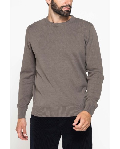 MAGLIONE GIROCOLLO IN PREGIATO CALDO COTONE