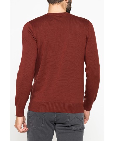 MAGLIONE GIROCOLLO IN PREGIATO CALDO COTONE