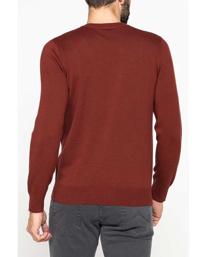 MAGLIONE GIROCOLLO IN PREGIATO CALDO COTONE