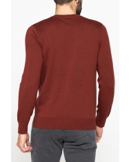 MAGLIONE GIROCOLLO IN PREGIATO CALDO COTONE MAGLIONE GIROCOLLO IN PREGIATO CALDO COTONE