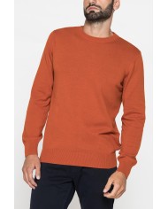 MAGLIONE GIROCOLLO IN PREGIATO CALDO COTONE MAGLIONE GIROCOLLO IN PREGIATO CALDO COTONE