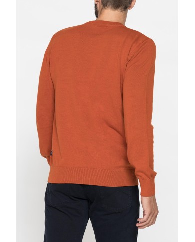 MAGLIONE GIROCOLLO IN PREGIATO CALDO COTONE