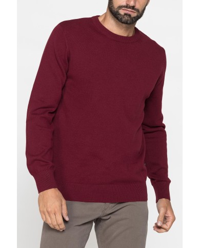MAGLIONE GIROCOLLO IN PREGIATO CALDO COTONE
