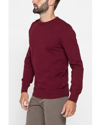 MAGLIONE GIROCOLLO IN PREGIATO CALDO COTONE