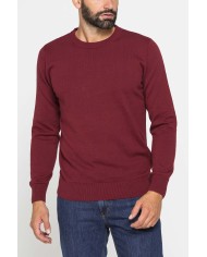MAGLIONE GIROCOLLO IN PREGIATO CALDO COTONE MAGLIONE GIROCOLLO IN PREGIATO CALDO COTONE