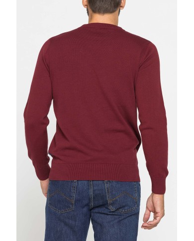 MAGLIONE GIROCOLLO IN PREGIATO CALDO COTONE