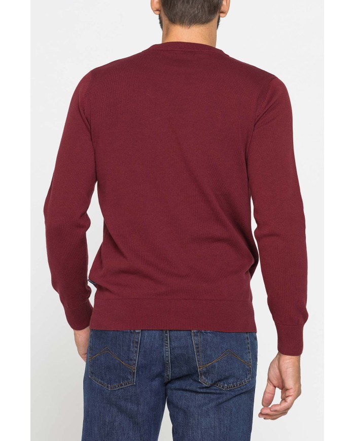 MAGLIONE GIROCOLLO IN PREGIATO CALDO COTONE