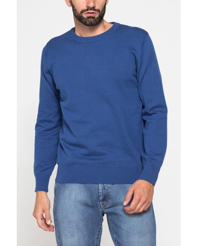 MAGLIONE GIROCOLLO IN PREGIATO CALDO COTONE