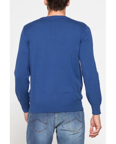 MAGLIONE GIROCOLLO IN PREGIATO CALDO COTONE