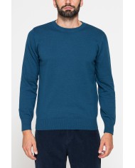 MAGLIONE GIROCOLLO IN PREGIATO CALDO COTONE MAGLIONE GIROCOLLO IN PREGIATO CALDO COTONE