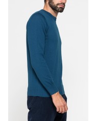 MAGLIONE GIROCOLLO IN PREGIATO CALDO COTONE MAGLIONE GIROCOLLO IN PREGIATO CALDO COTONE