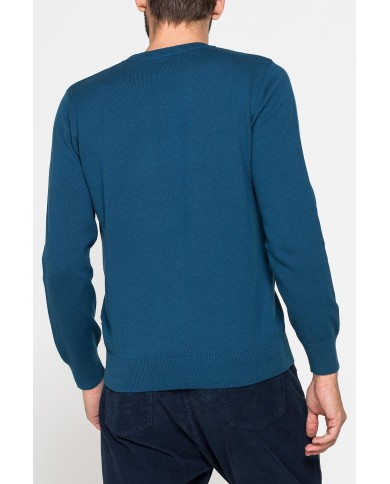 MAGLIONE GIROCOLLO IN PREGIATO CALDO COTONE