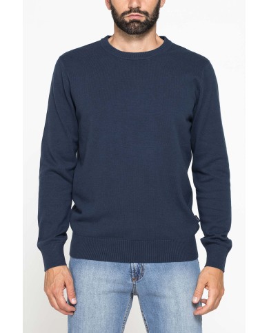 MAGLIONE GIROCOLLO IN PREGIATO CALDO COTONE