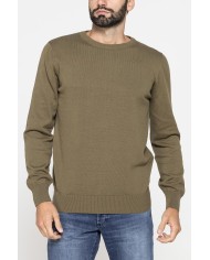 MAGLIONE GIROCOLLO IN PREGIATO CALDO COTONE MAGLIONE GIROCOLLO IN PREGIATO CALDO COTONE
