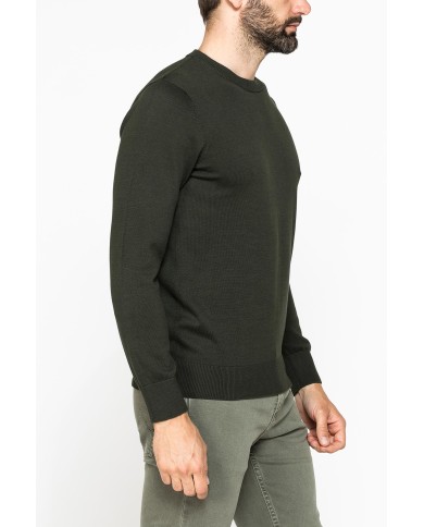 MAGLIONE GIROCOLLO IN PREGIATO CALDO COTONE