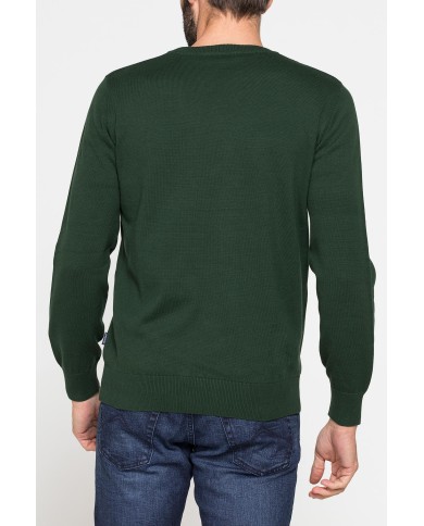 MAGLIONE GIROCOLLO IN PREGIATO CALDO COTONE