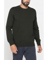 MAGLIONE GIROCOLLO IN PREGIATO CALDO COTONE MAGLIONE GIROCOLLO IN PREGIATO CALDO COTONE