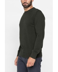 MAGLIONE GIROCOLLO IN PREGIATO CALDO COTONE MAGLIONE GIROCOLLO IN PREGIATO CALDO COTONE
