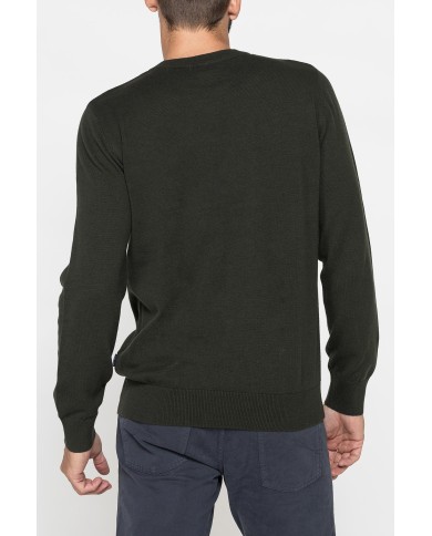 MAGLIONE GIROCOLLO IN PREGIATO CALDO COTONE