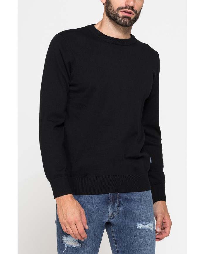 MAGLIONE GIROCOLLO IN PREGIATO CALDO COTONE