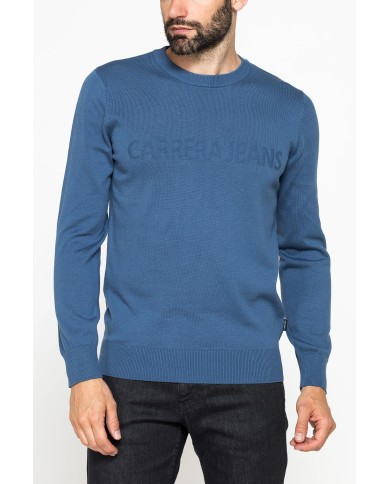 MAGLIONE GIROCOLLO IN PREGIATO CALDO COTONE