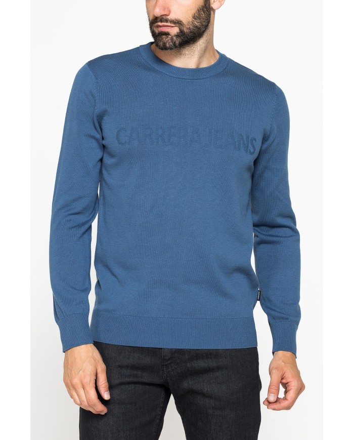 MAGLIONE GIROCOLLO IN PREGIATO CALDO COTONE