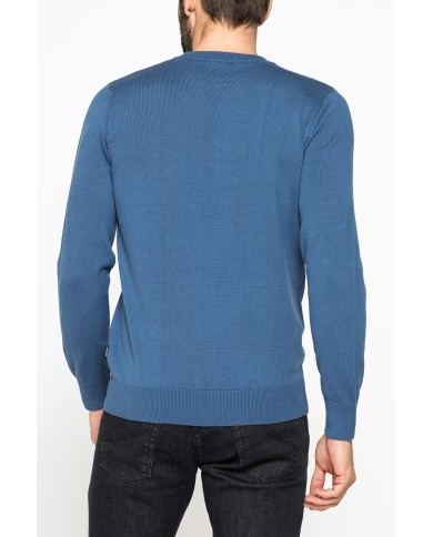 MAGLIONE GIROCOLLO IN PREGIATO CALDO COTONE