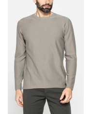 MAGLIA GIROCOLLO A TAGLIO VIVO E FONDO DRITTO