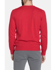 MAGLIA SCOLLO A "V" IN COTONE