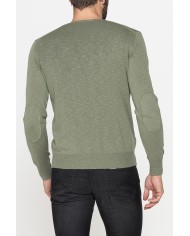 MAGLIA SCOLLO A "V" IN COTONE