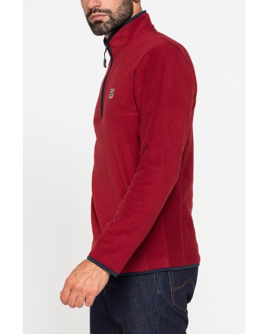 PILE MEZZA ZIP CON TASCHE INSERITE SUI LATI