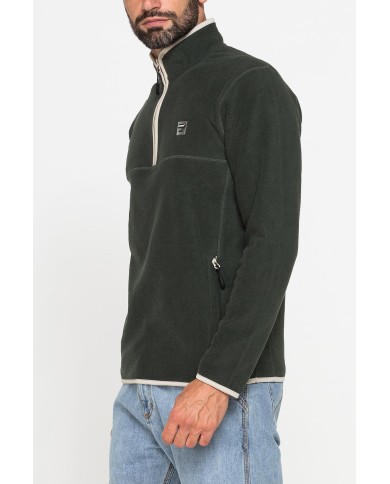 PILE MEZZA ZIP CON TASCHE INSERITE SUI LATI