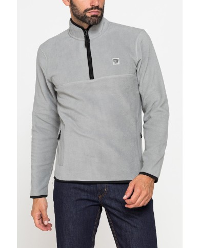 PILE MEZZA ZIP CON TASCHE INSERITE SUI LATI