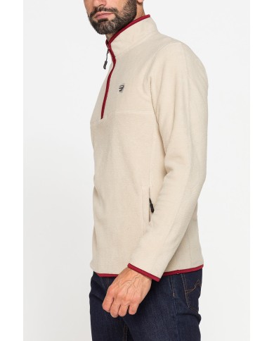 PILE MEZZA ZIP CON TASCHE INSERITE SUI LATI