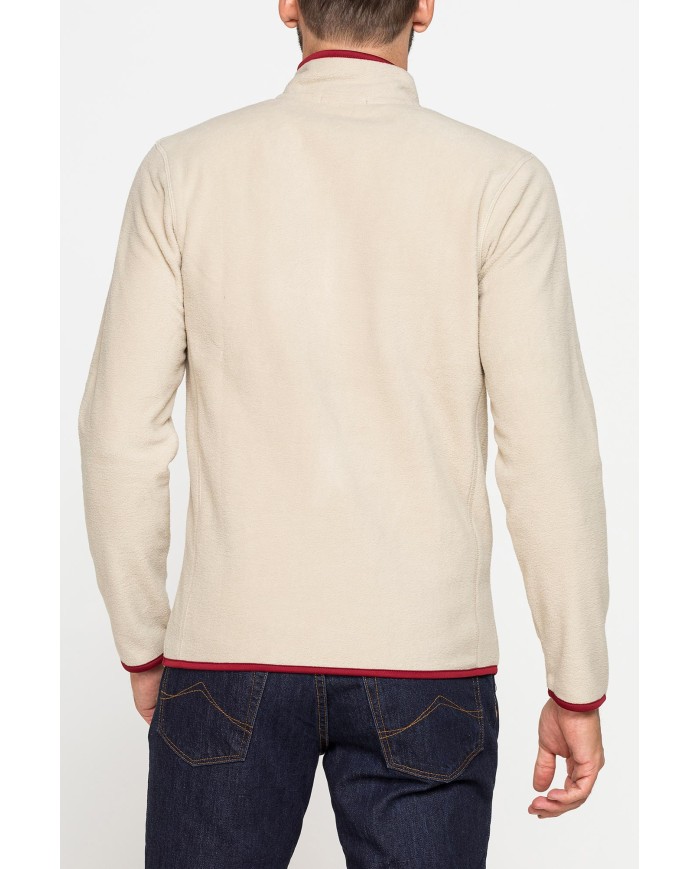 PILE MEZZA ZIP CON TASCHE INSERITE SUI LATI