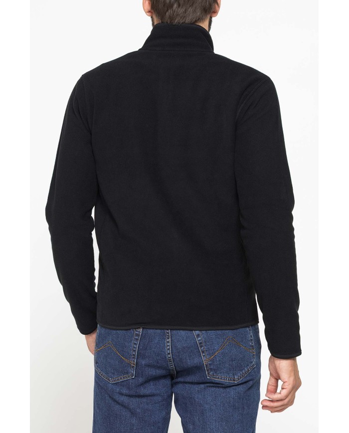 PILE MEZZA ZIP CON TASCHE INSERITE SUI LATI