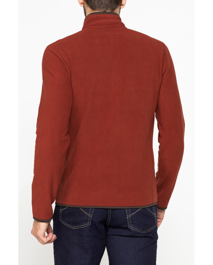 PILE MEZZA ZIP CON TASCHE INSERITE SUI LATI