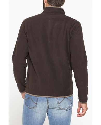 PILE MEZZA ZIP CON TASCHE INSERITE SUI LATI