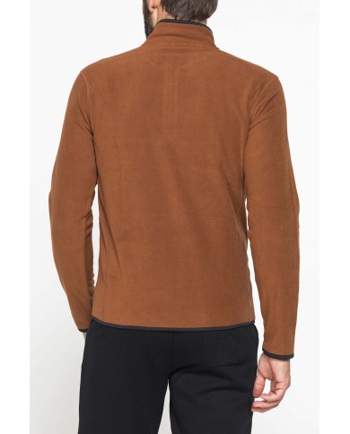 PILE MEZZA ZIP CON TASCHE INSERITE SUI LATI