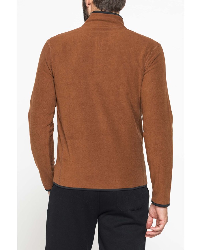 PILE MEZZA ZIP CON TASCHE INSERITE SUI LATI